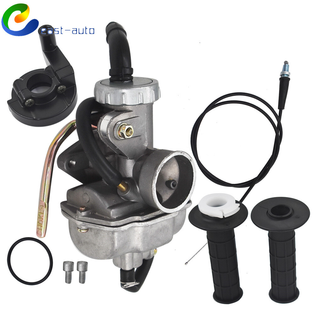 Carburetor + Throttle Grip Cable Fit For Honda XR80R 1985-2004 XR75 73-78