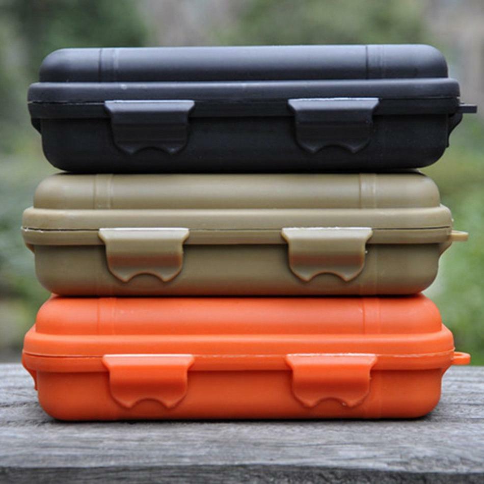 Outdoor Waterproof Survival Container Storage Case Shockproof Plastic Carry Box