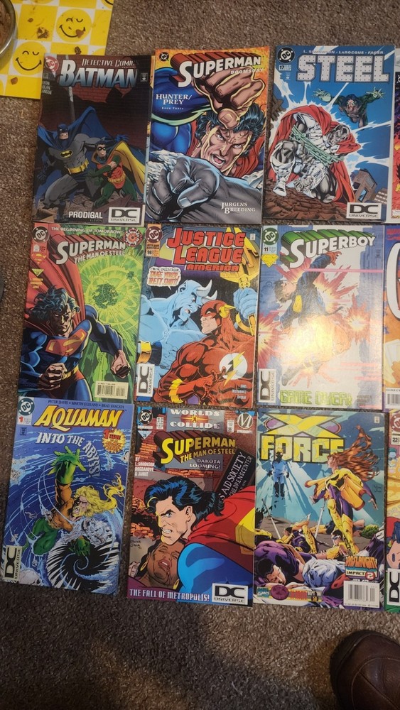 DC & Marvel 1990s Comic Book Lot 27 NM — DCU Variants, Daredevil #1–5, Aquaman#1