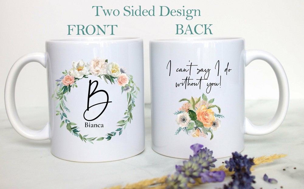 Bridesmaid Proposal Bridesmaid Mug Custom Personalized Mug Bridesmaid Gift
