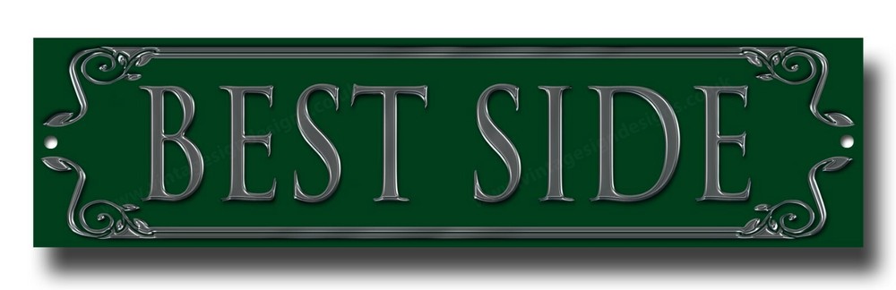 Vintage British Pub Style Metal Home Bar Sign 12x3 Inches