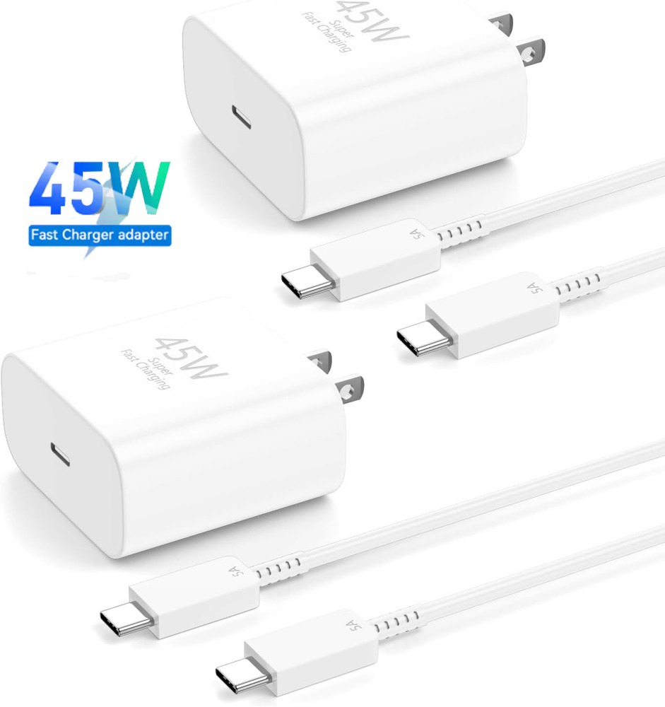 45W Super Fast Type C Wall Charger for Moto G 2023 2024 2025