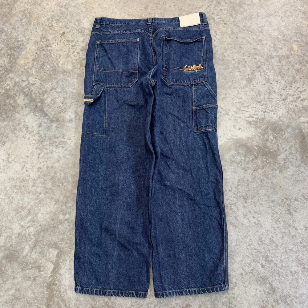 Southpole Y2K Vintage Carpenter Jeans Men's 40x32 Baggy Skater Hip-Hop Style