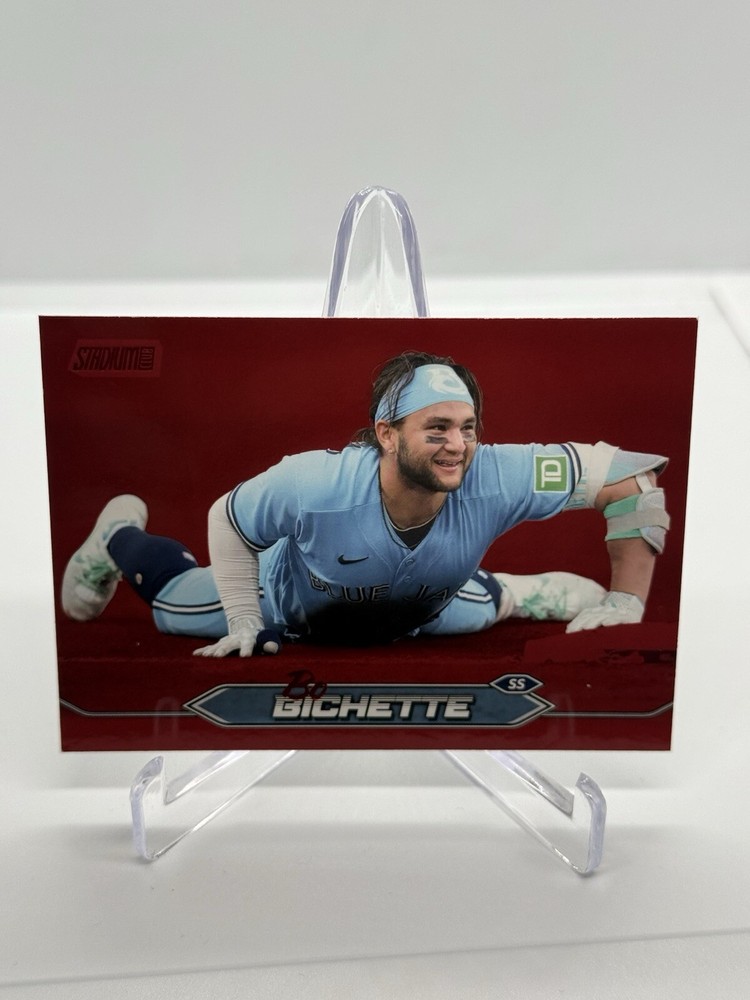 Bo Bichette Red Foil 2024 Topps Stadium Club #231