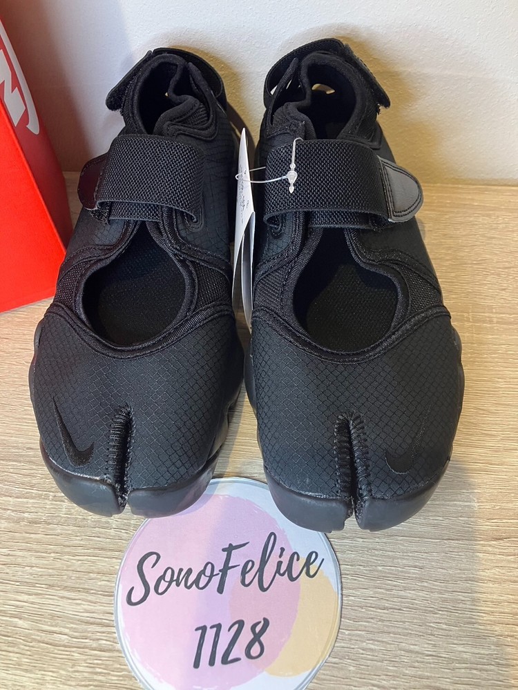 Nike WMNS Air Rift Breathe Triple Black DN1338-004 Women's Sneakers Offical