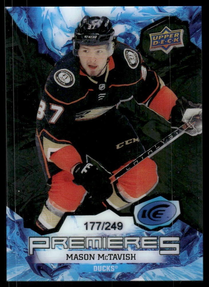 2021-22 Upper Deck Ice - Ice Premieres Mason McTavish #237 /249 (RC)
