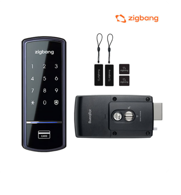 Zigbang SHS-1321 Smart Digital Door Lock Deadbolt with English Manual