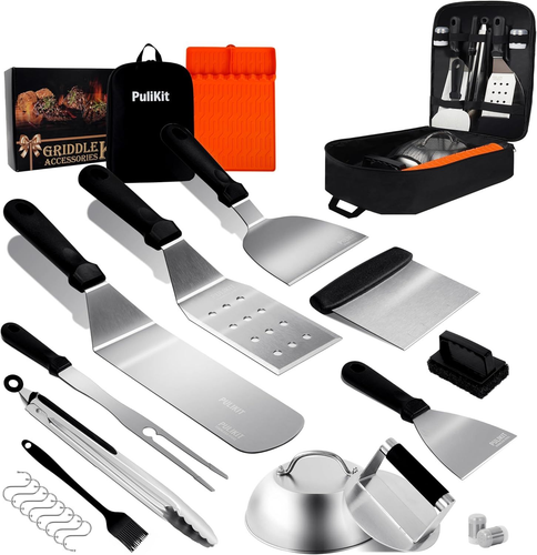 Blackstone Griddle Accessories Kit – 14-Piece Flat Top Grill Tools Set