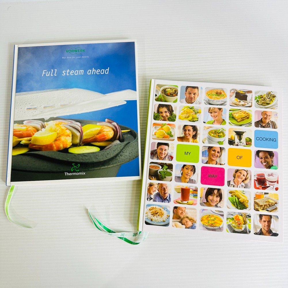 Vorwerk Cookbook Lot Cook Book Thermo Thermomix Hardcover Cooking Steam