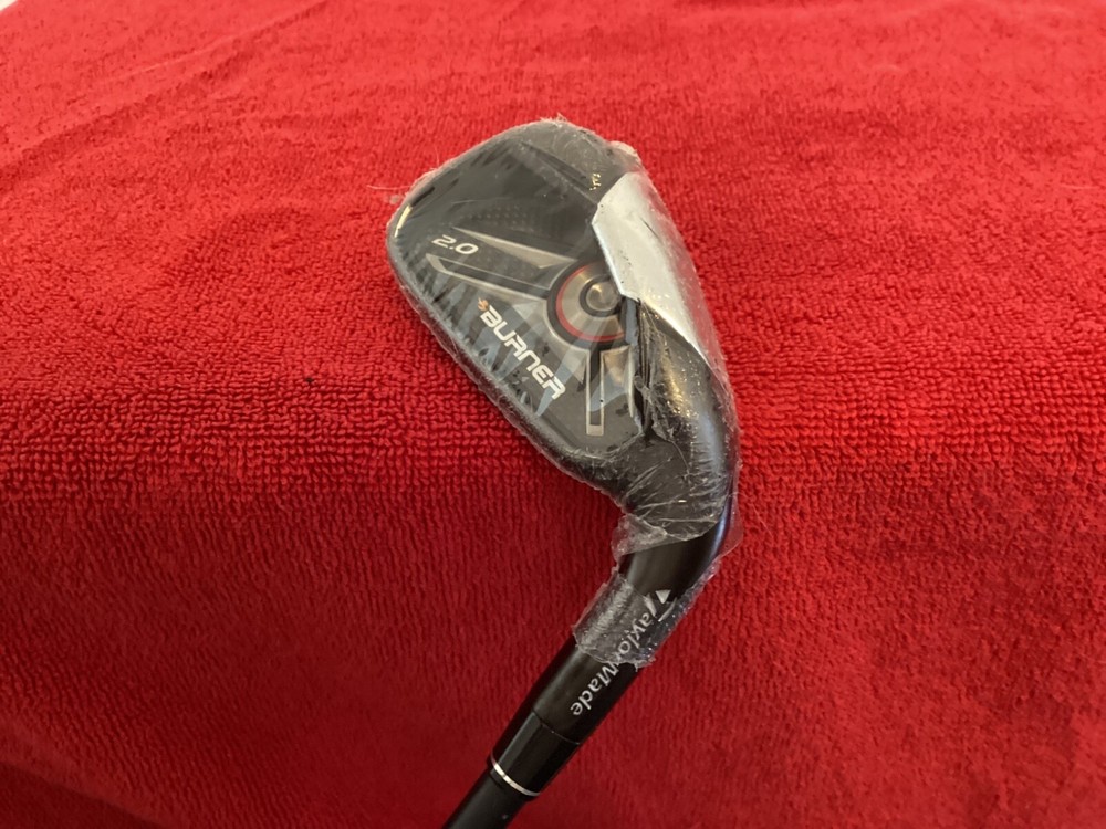 TaylorMade Burner 2.0 Black #6 Iron Graphite Regular Right Hand 38 Inch New