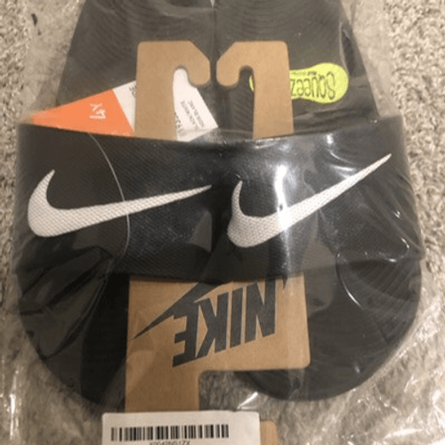 Nike Youth Kawa Slide Size 4Y Comfortable Kids Slide Sandal