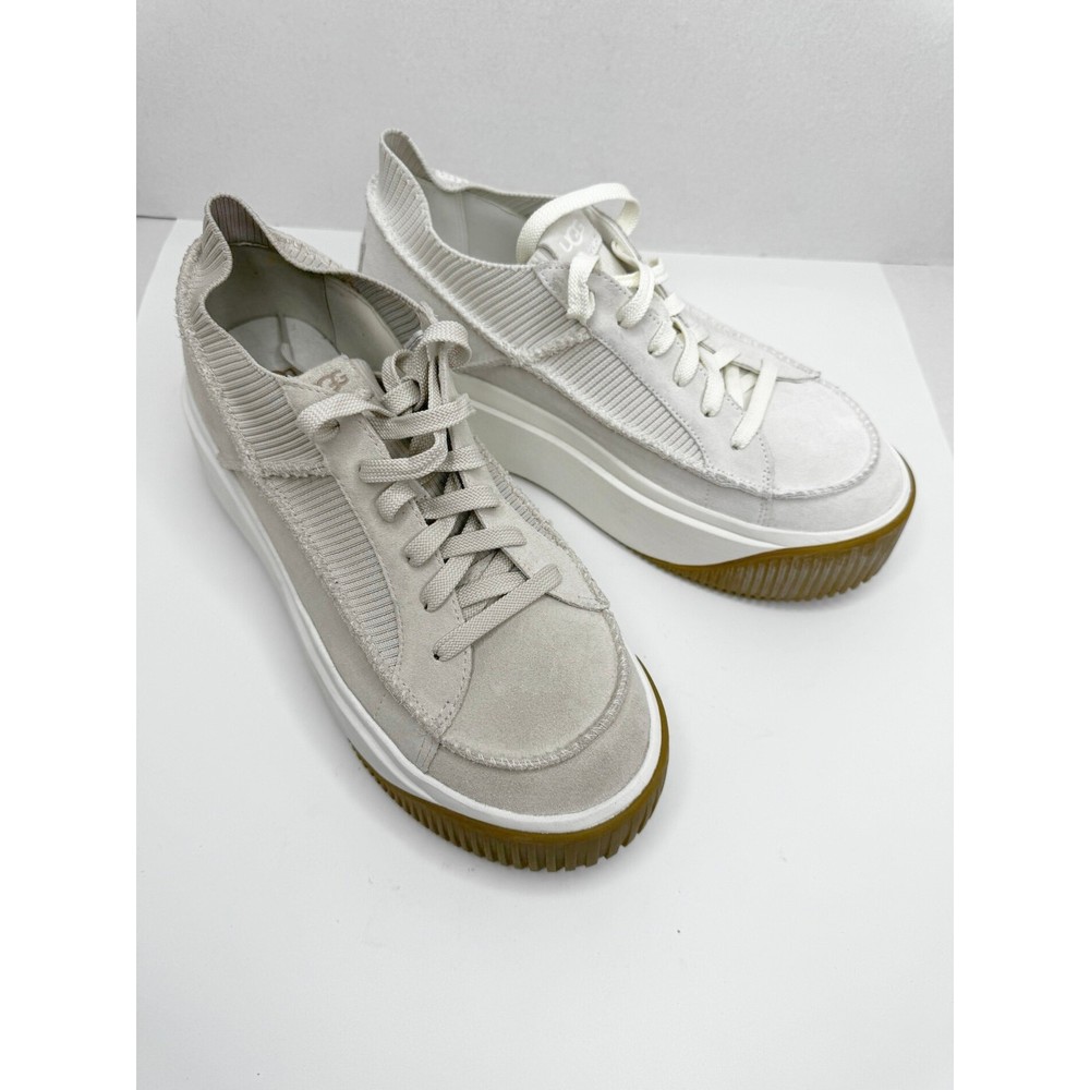 UGG MISMATCHED Grays EZ-Duzzit lace-up platform sneakers size 11