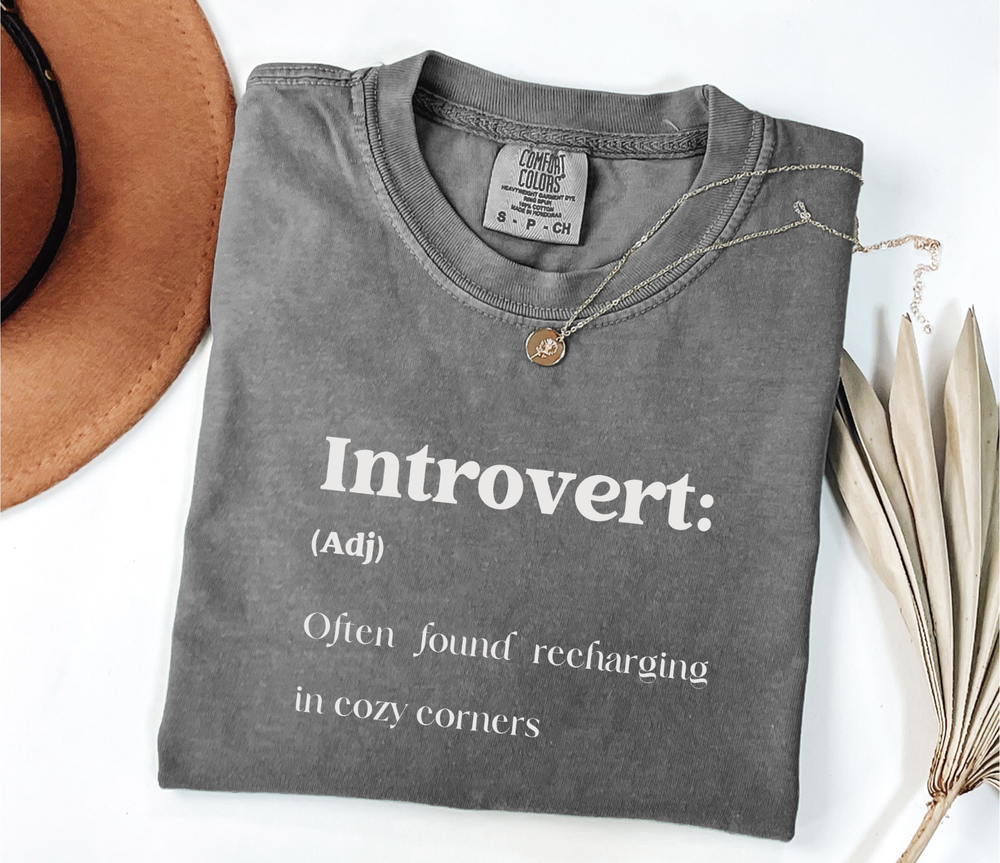 Introvert Definition Shirt Funny Tee Humor Funny Personality Shirt