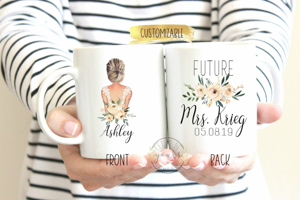 Future Mrs Mug Engagement Gift Future Mrs Gift Engagement Mug Engaged Mug Future
