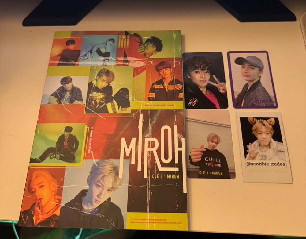Official Stray Kids Miroh Album With Inclusions