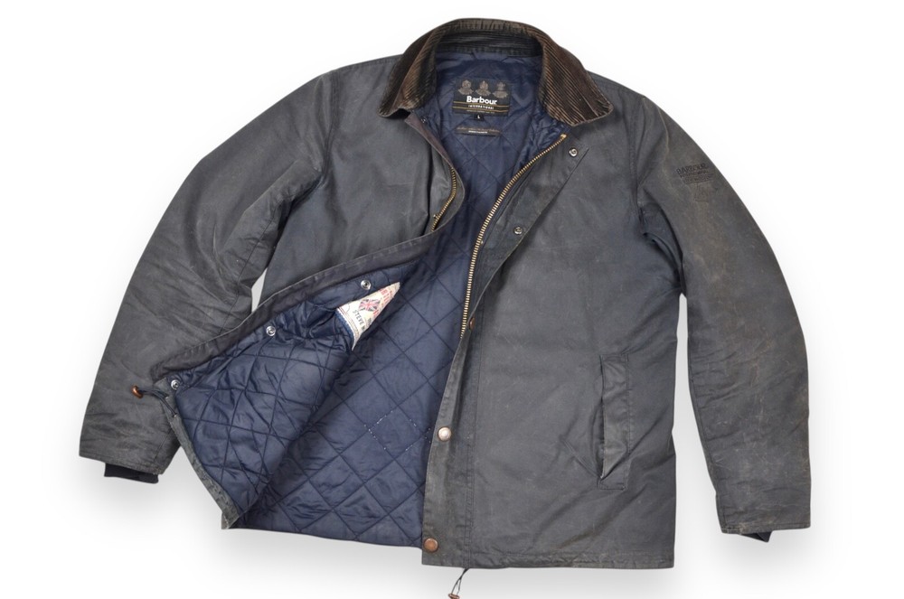 Men's Barbour Sandford Wax Jacket SMQ Steve McQueen Size L International