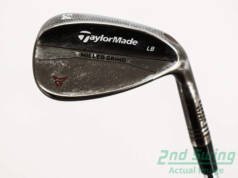 TaylorMade Milled Grind Black 54° Sand Wedge Steel Flex Right 35.75in