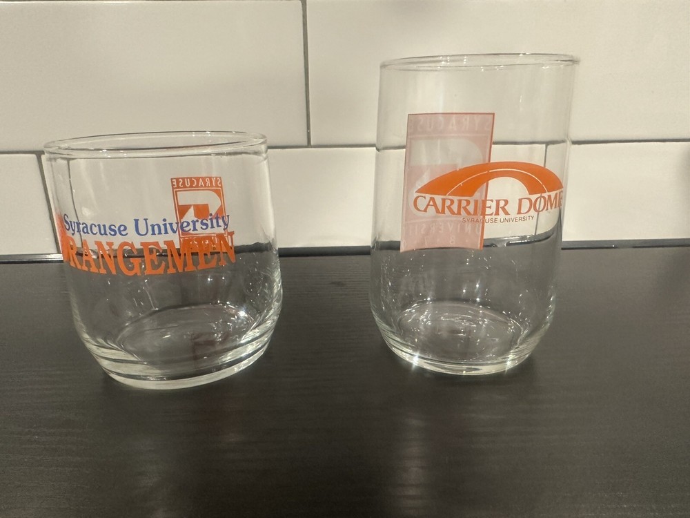 Syracuse Orangemen NCAA Retro 2-Piece Glassware Set - Beer Mug & Tumbler  