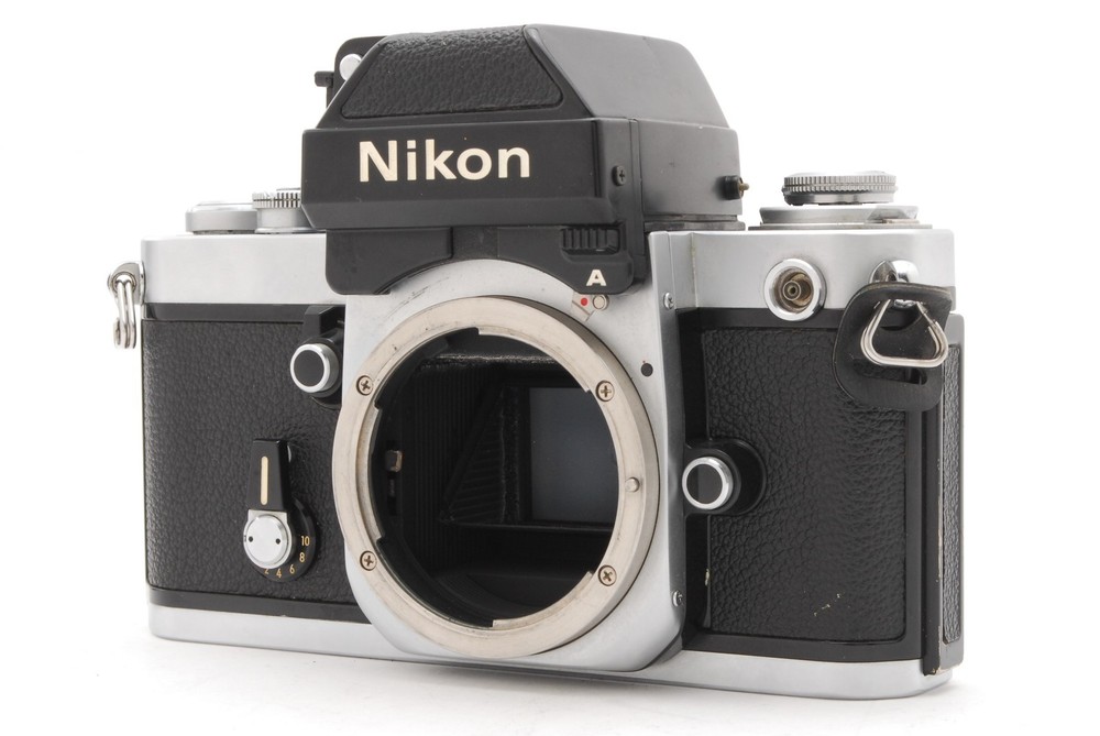 Nikon F2 Photomic A F2A Silver 35mm SLR Film Camera Body [Near MINT] From JAPAN