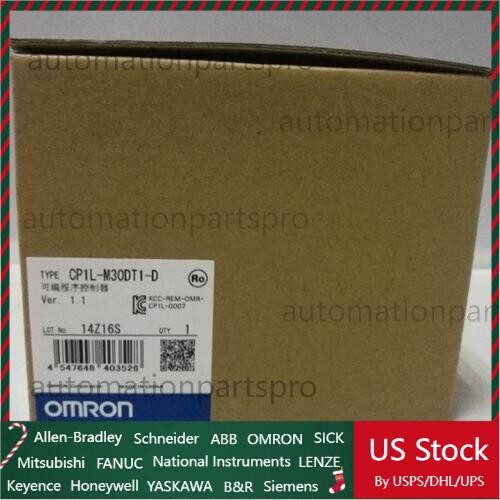 1PC New Omron CP1L-M30DT1-D PLC Module CP1LM30DT1D In Box US Free TAX