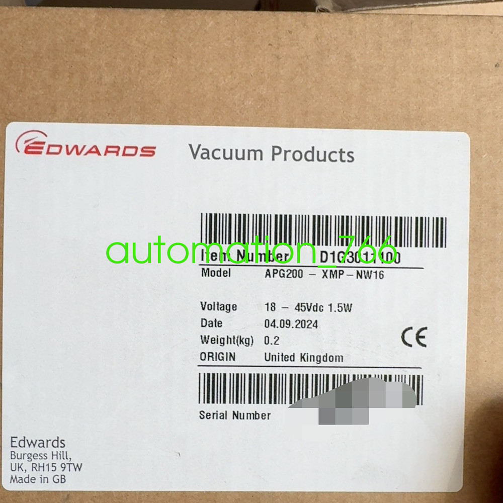 1PC Brand New Edwards APG200-XMP-NW16 Vacuum Cleaner Via DHL or Fedex