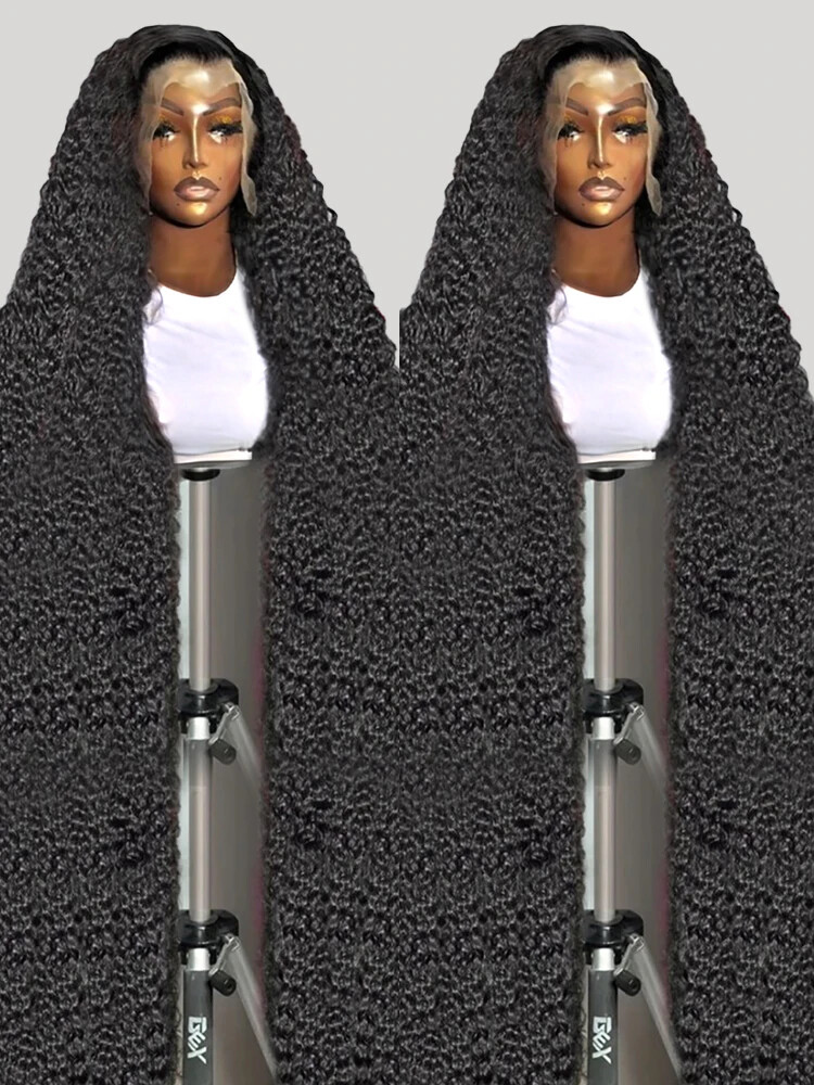 7x5 HD Curly Glueless Wig 13x6 13x4 Lace Front Human Hair Remy