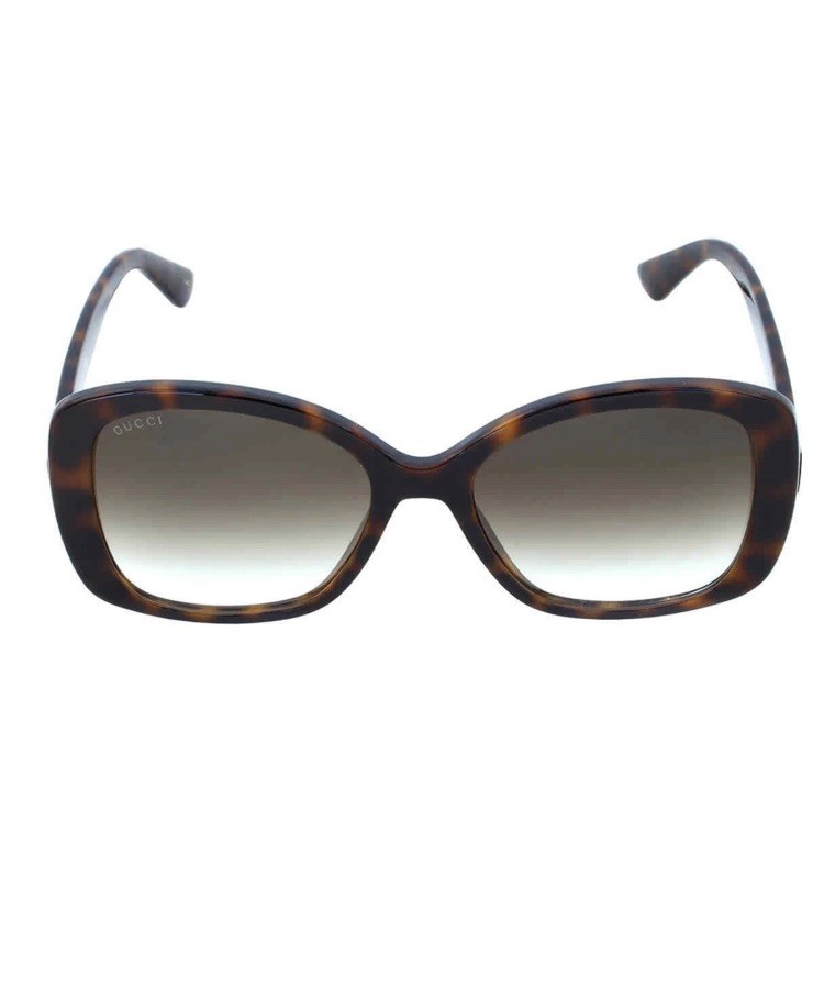 Gucci GG0762S Havana Gradient Oversized Sunglasses for Women