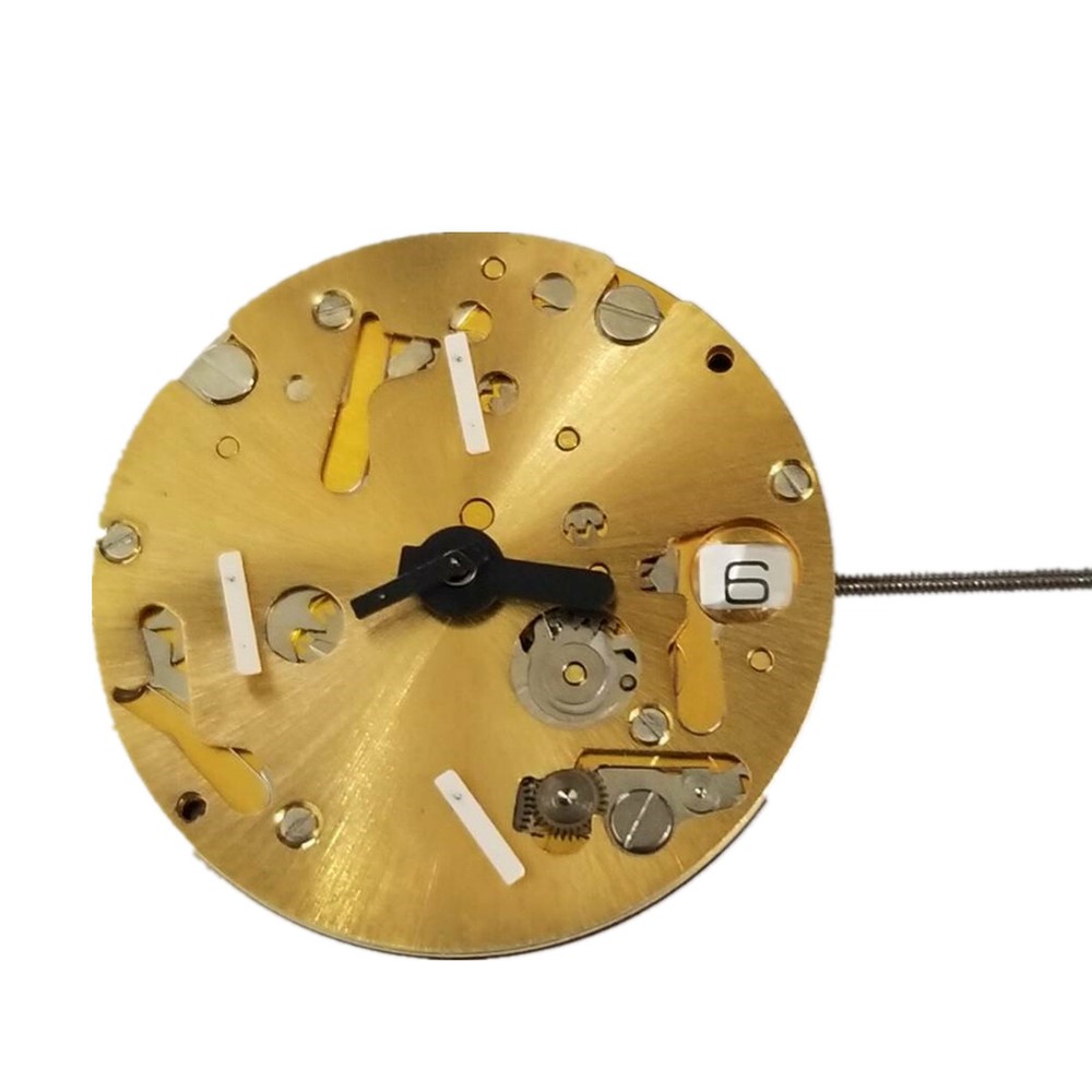 23.3mm 6-Hand Date at 3 Quartz Movement with Battery & Stem for ISA 9232 Watch