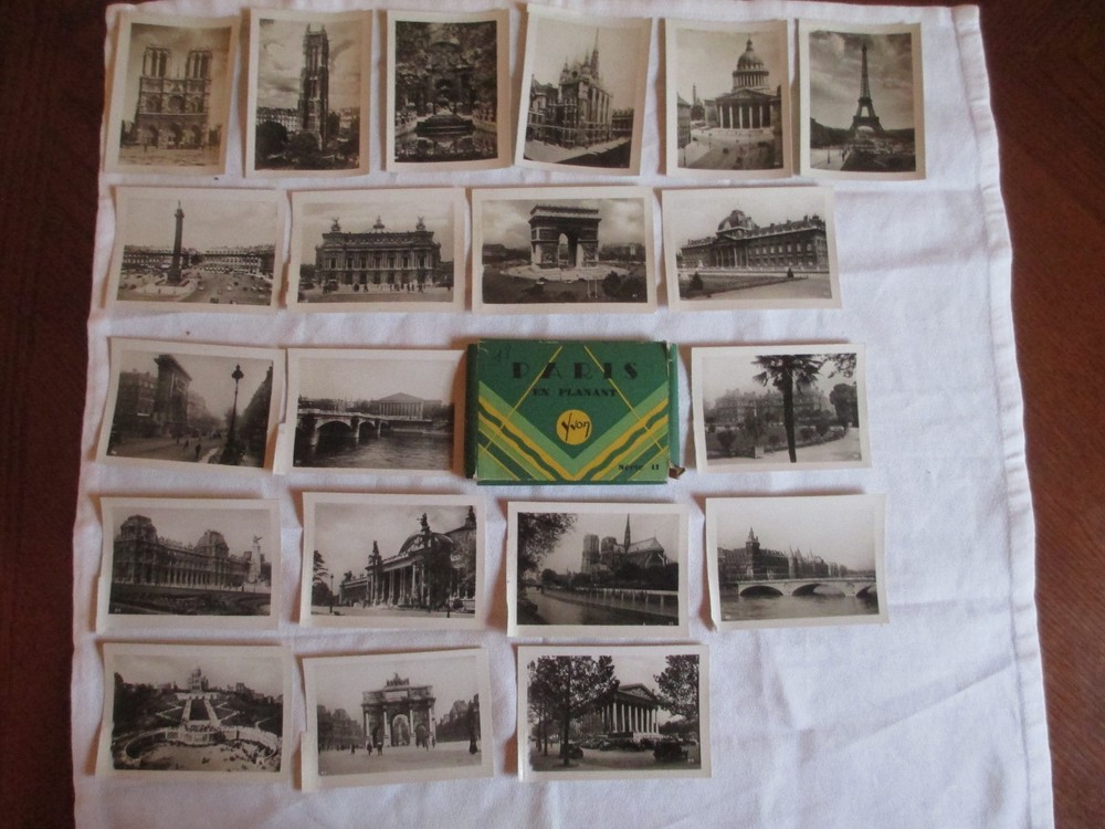 Paris En Flanant Yvon Serie II (20) print Landmarks of France Photo Booklet!