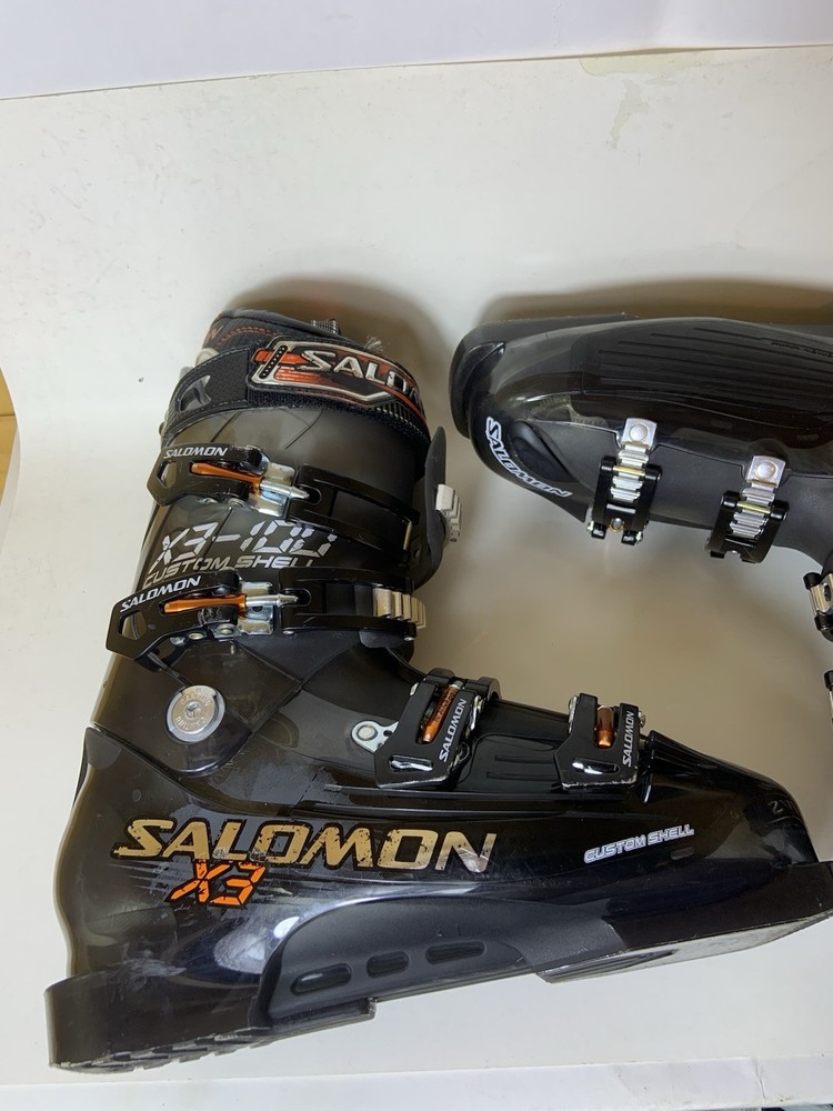 SALOMON X3 100 CS SKI BOOTS MEN's Size 27.5