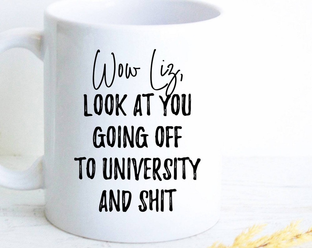 Personalized University Graduation Gift Funny Graduation Mug Custom University