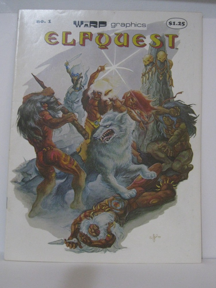 Elf Quest Warp Graphics lot issues 1 through 10