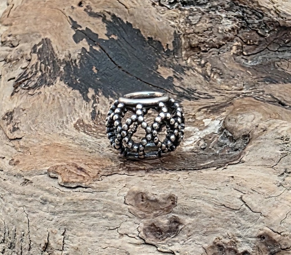 PANDORA 925 Silver Wonderlust Open Work Bead Charm for Bracelet