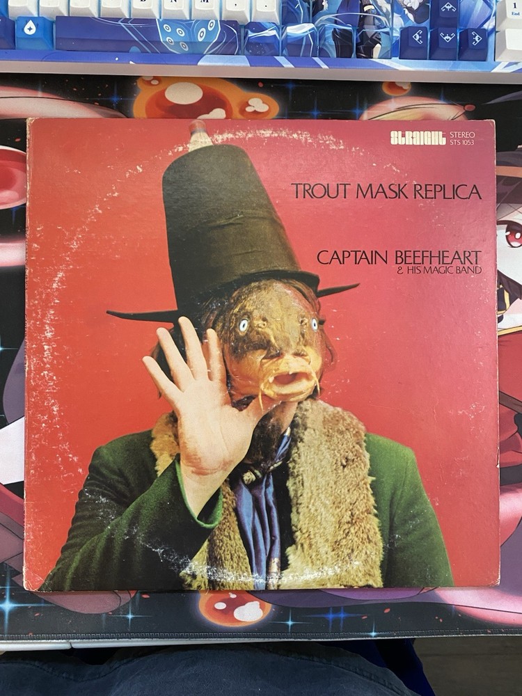 CAPTAIN BEEFHEART Trout Mask Replica 2 LP Pitman Re Gatefold 1972 VG