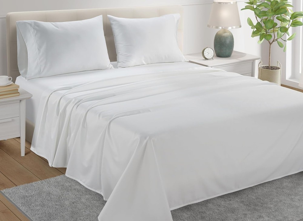 Egyptian Cotton King Size Sheet Set - Ultra Soft Breathable Bed Sheets