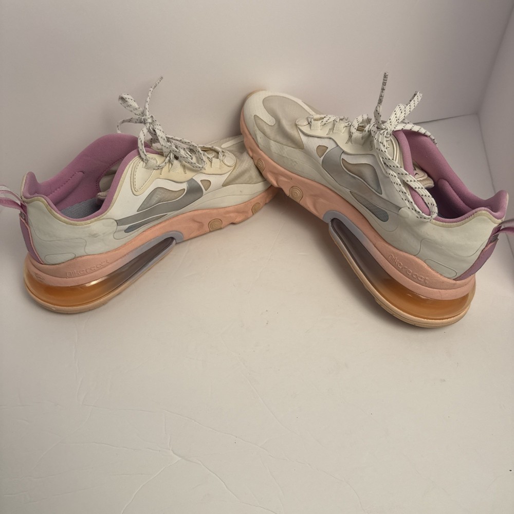 Size 10 - Nike Air Max 270 React Washed Coral Women’s