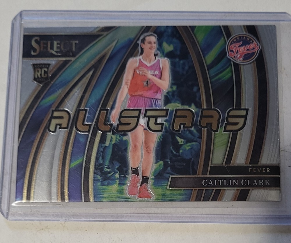 2024 Panini Select WNBA Caitlin Clark All Stars SSP Rookie Card Freshly Pulled!!