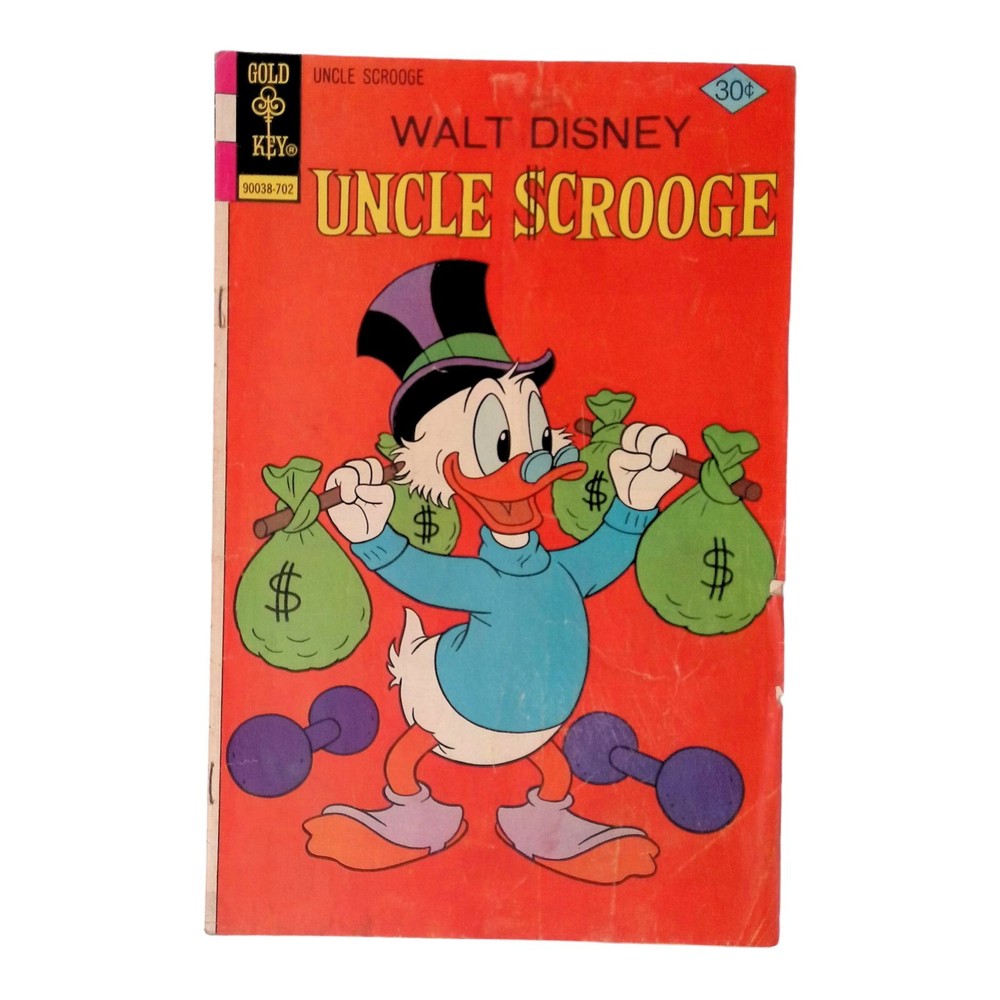 Walt Disney Uncle Scrooge #137 Direct Cover (1963-1984) Gold Key Comics