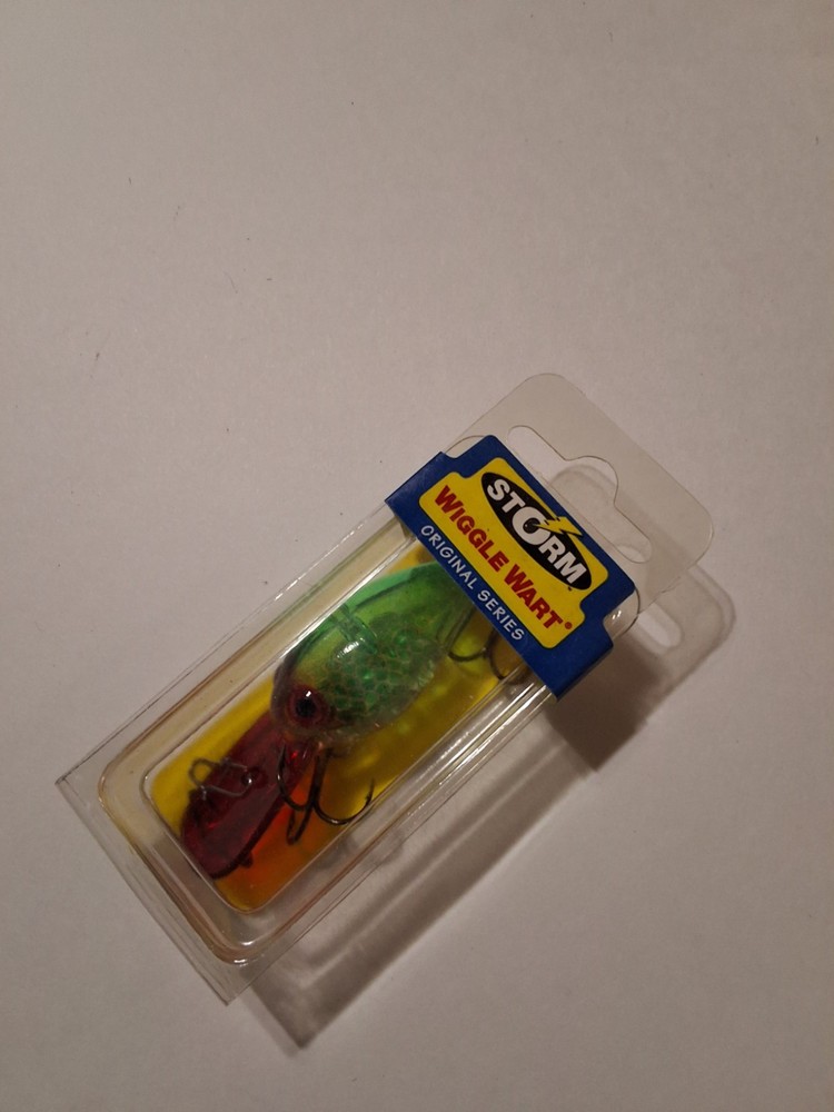 STORM WIGGLE WART ORIGINAL SERIES NOS V6114 CLR/GRN BK&S CL/RD VERY RARE
