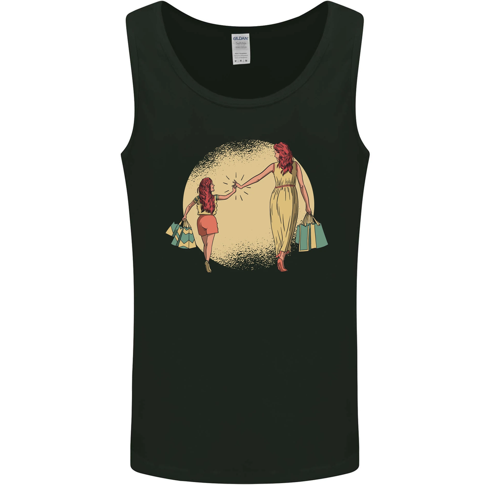 Mum and Daughter Shopping Mens Vest Tank Top