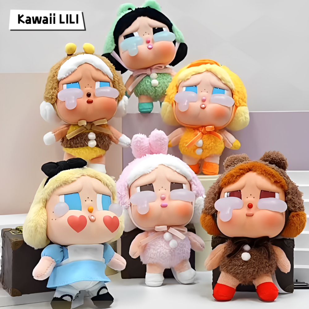 POP MART Crybaby Crying Again Plush Series Toy Confirmed Blind Box Figure Gift