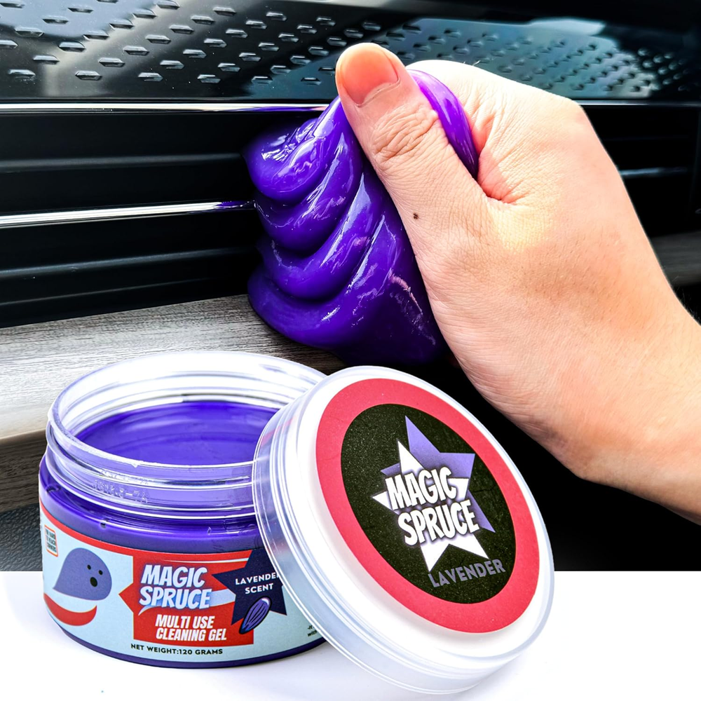 MAGIC SPRUCE Car Detailing Kit Gel for Car Interior Dashboard Cleaner Products,