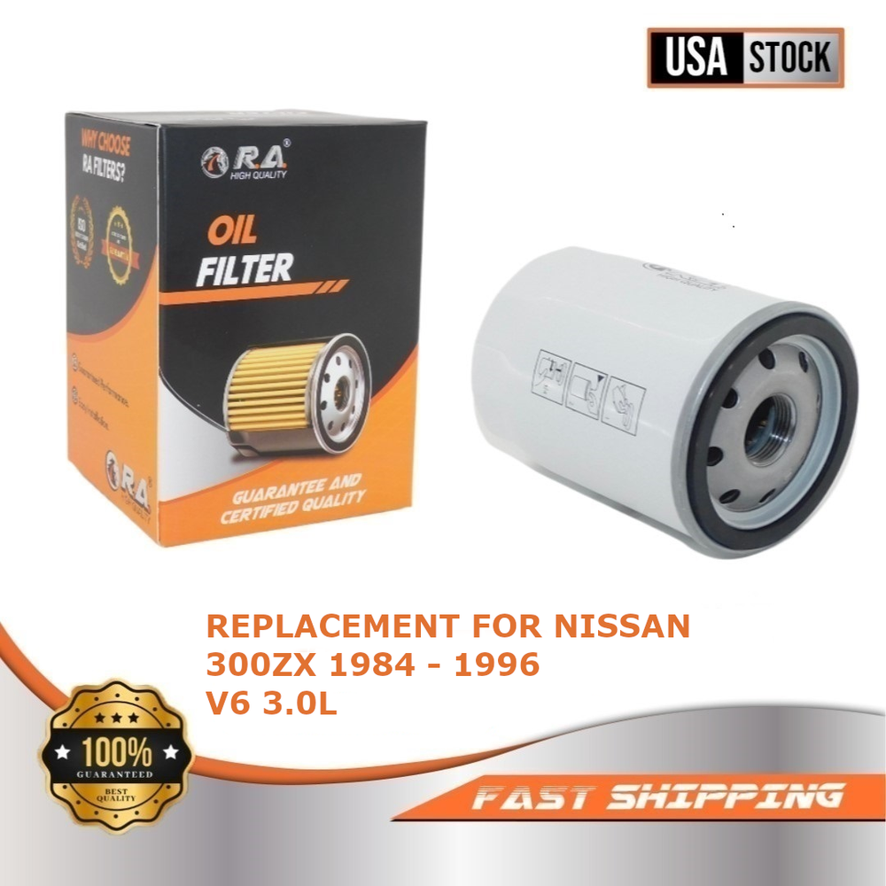 3614 Spin-On Engine Oil Filter for NISSAN 300ZX 1984 - 1996 V6 3.0L