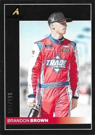 2022 Panini Chronicles Pinnacle Blue /199 Brandon Brown #19