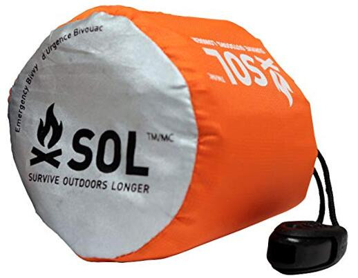 SOL 90% Reflective Ultra-Light Emergency Bivvy in Orange & More Colors