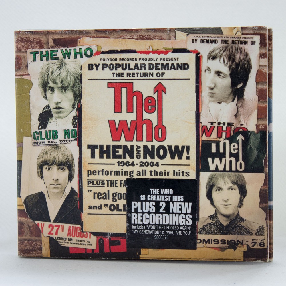 The Who - Then & Now 1964-2004 - music 2 cd album plus booklet (Digipak)