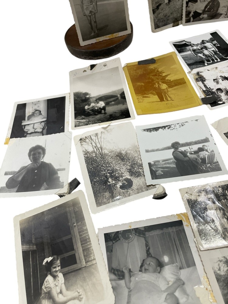 Lot of 1940’s - 60's Photos B&W Vacation Military Cars Family Airplanes Children