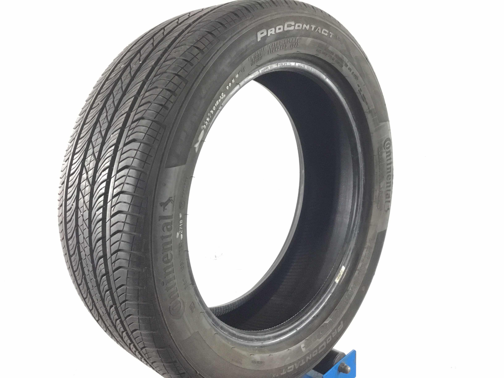 Set Of 2 P235/50R19 Continental ProContact tx 99 H Used 7/32nds