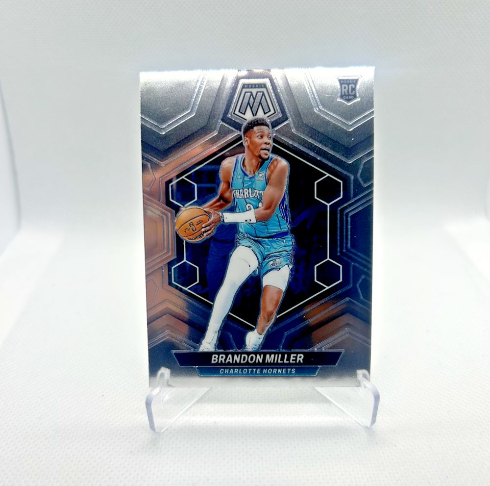 Brandon Miller Rookie - 2023-24 Panini Mosaic #202 - Charlotte Hornets