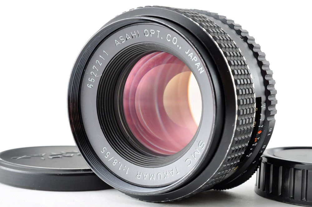 Asahi PENTAX SMC Takumar 55mm f1.8 MF Standard Prime Lens M42